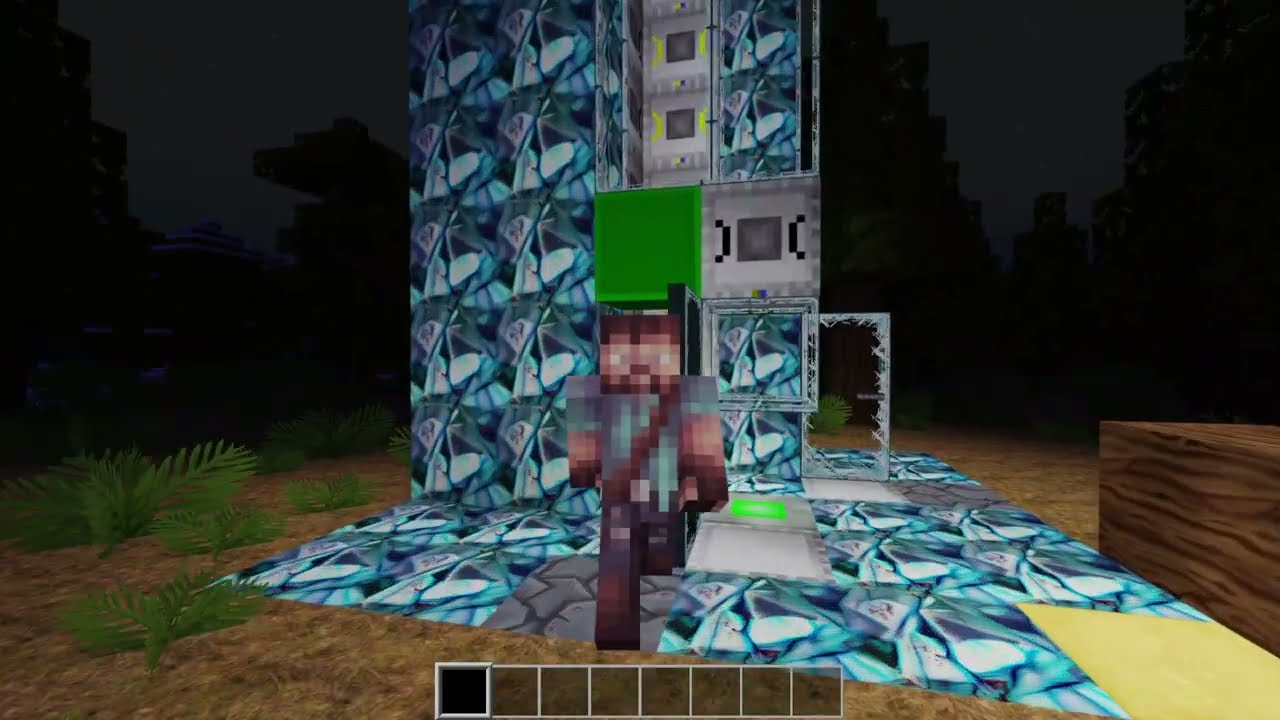 Minetest mesecon Simple Wireless Elevator