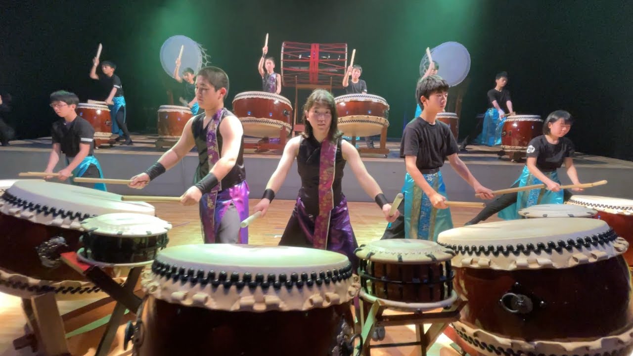 japanese taiko drums【和太鼓 極 -KIWAMI-】アトリエスカイ和太鼓発表会Vol.１