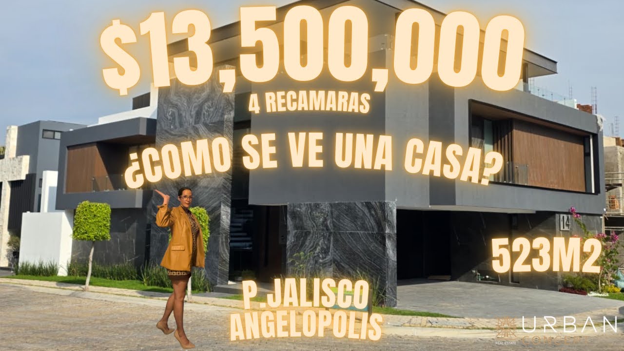 CÓMO SE VE UNA CASA DE $13.5 MILLONES EN LOMAS DE ANGELÓPOLIS