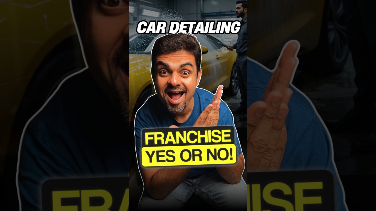 Car detailing Franchise, and Yes or No?  #franchise #cardetailing #car #carcleaning