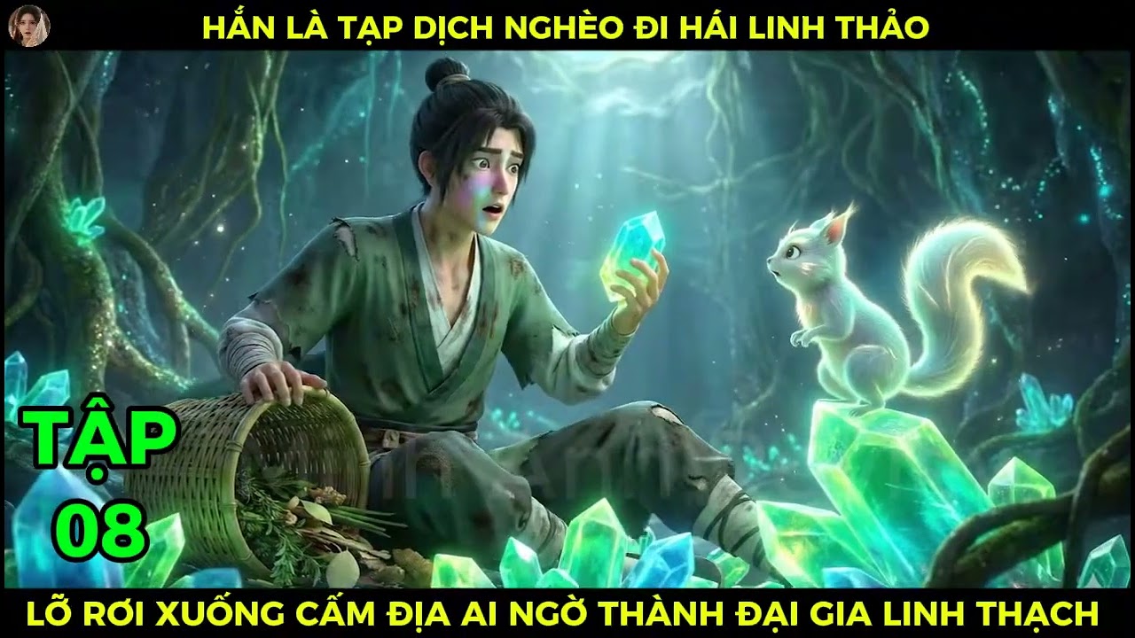 Full 08 Hắn Là Tạp Dịch Nghèo Đi Hái Linh Thảo, Lỡ Rơi Xuống Cấm Địa Ai Ngờ Thành Đại Gia Linh