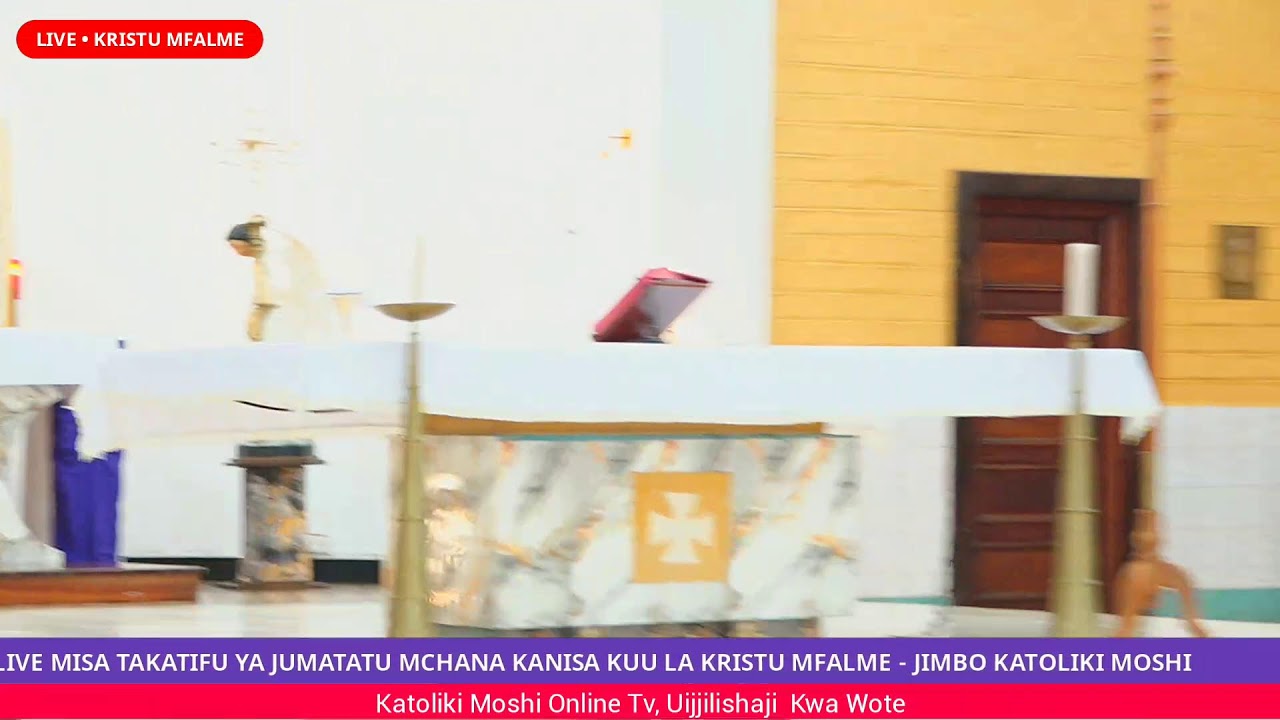 #LIVE MISA TAKATIFU YA JUMATATU MCHANA KANISA KUU LA KRISTU MFALME - MOSHI