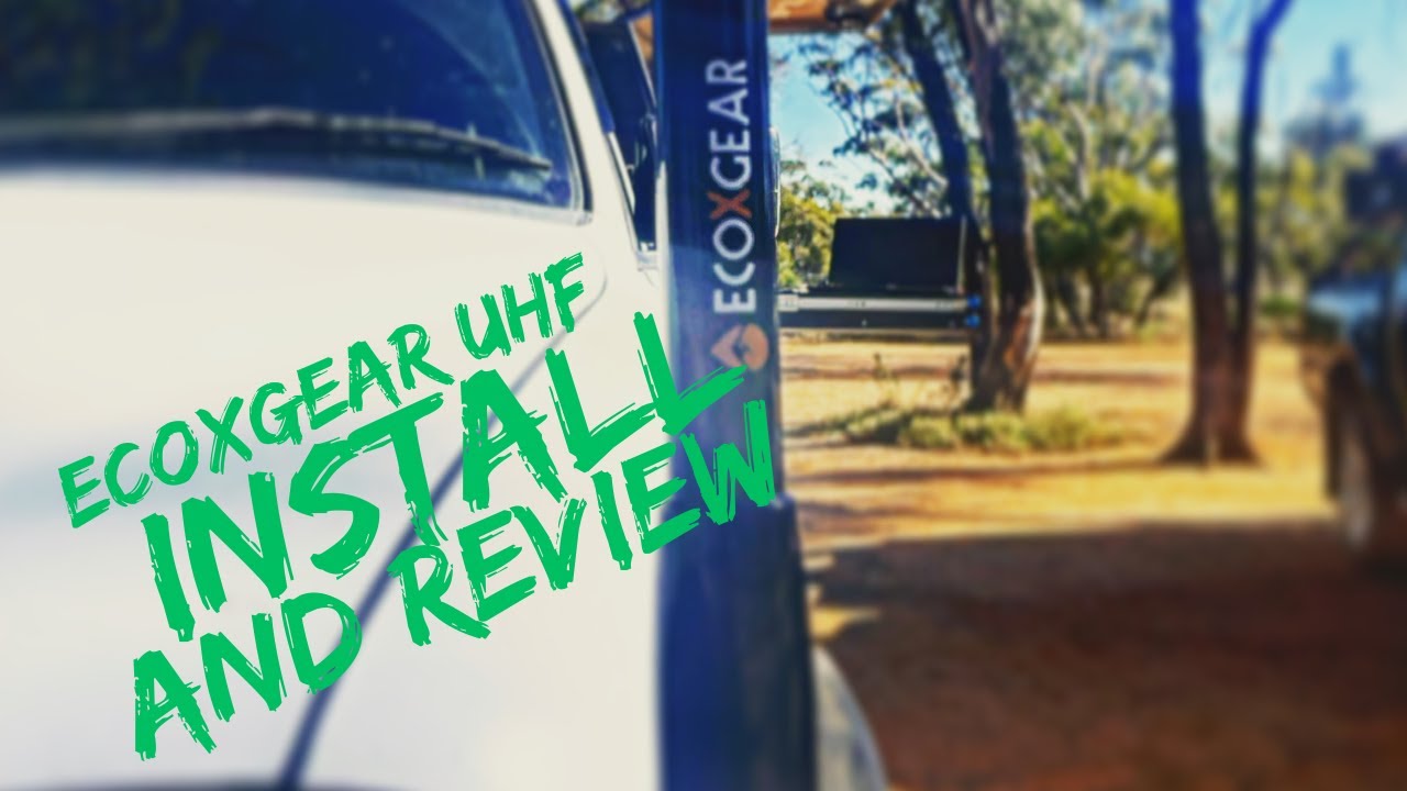 NEW UNBOXING EcoxGear 4x4 UHF install and review