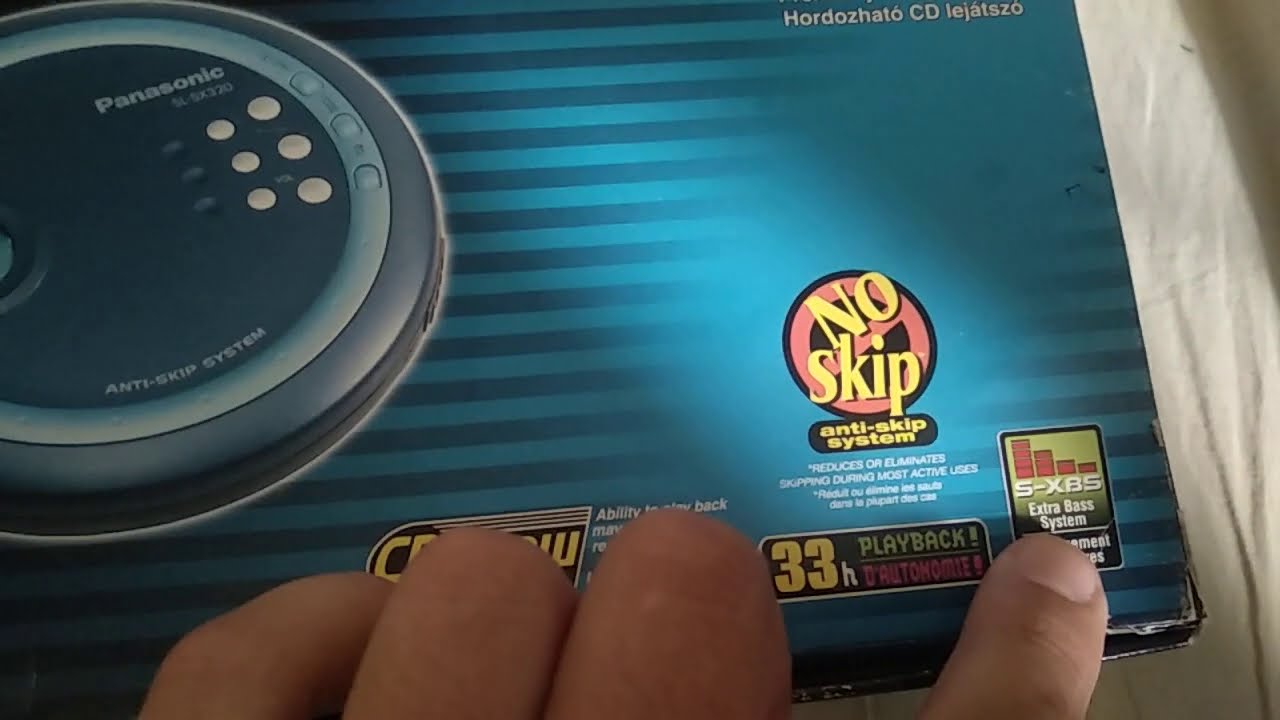 Panasonic sl-sx 320 cd-r/cd-rw