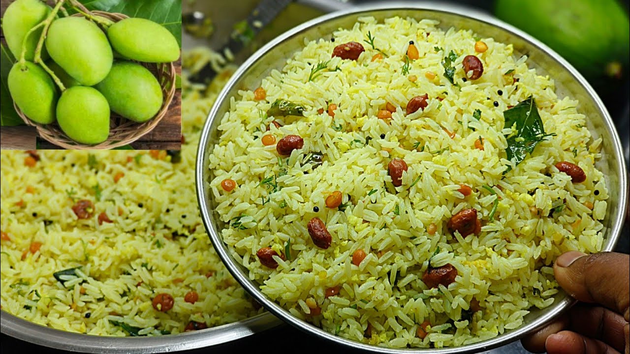 ಮಾವಿನಕಾಯಿ ಚಿತ್ರಾನ್ನ ಸೂಪರ್ ಬ್ರೇಕ್ ಫಾಸ್ಟ್ ಒಂದ್ಸಲ ಈ ವಿಧಾನದಲ್ಲಿ ಟ್ರೈ ಮಾಡಿ👌 mavinakai chitranna