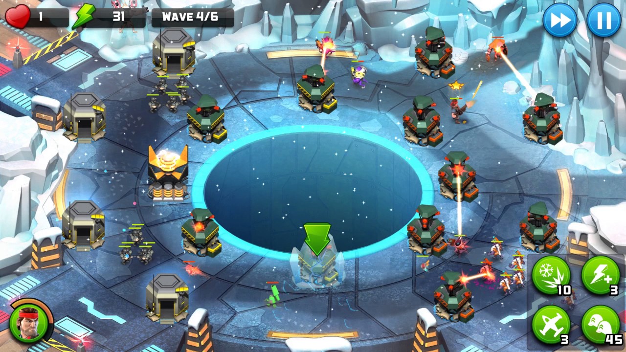Alien Creeps TD - Level 30-Boreal Abyss - Veteran