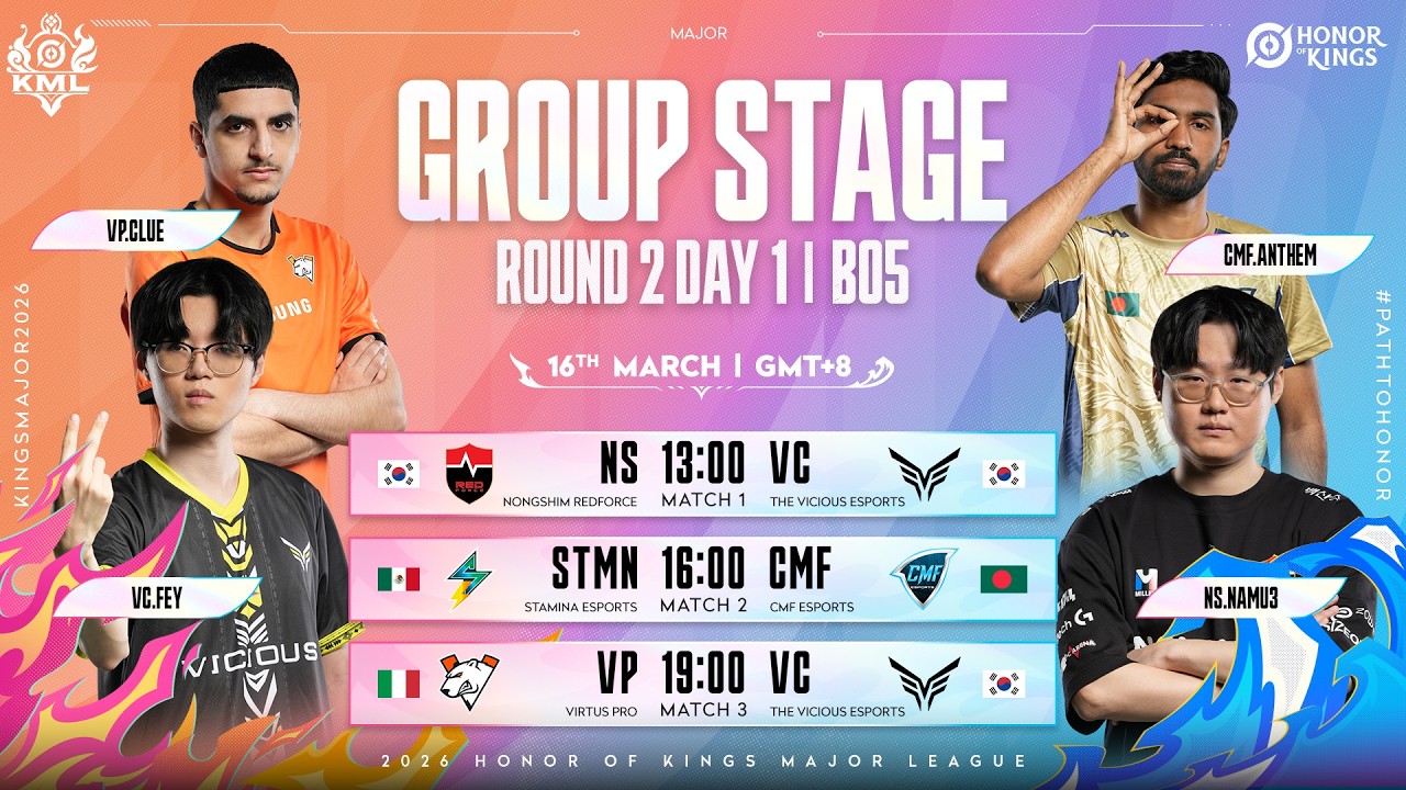 [EN] KML Spring 2026 Group Stage Round 2 Day 1