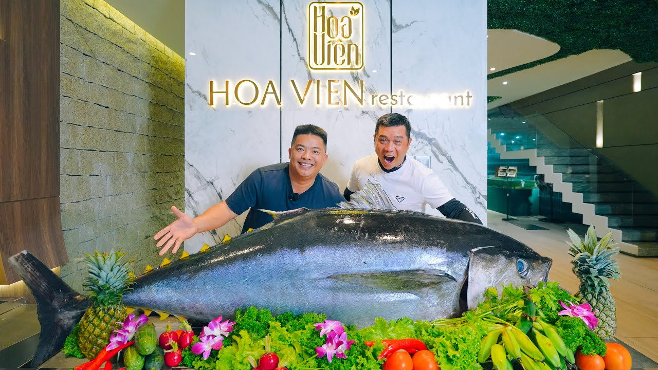 Ultimate Tuna Sashimi Experience - Whole Tuna, Fresh Seafood Adventure, Must-Try Vietnamese Cuisine!