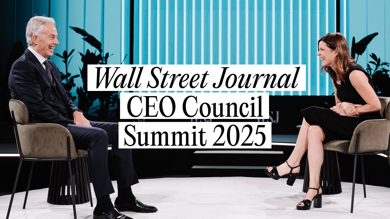 Tony Blair talks about leadership with Wall Street Journal’s Editor-in-Chief Emma Tucker