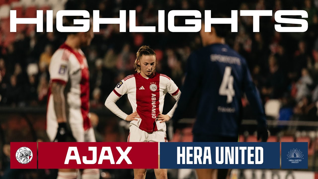 Highlights Ajax Vrouwen - Hera United | Vrouwen Eredivisie