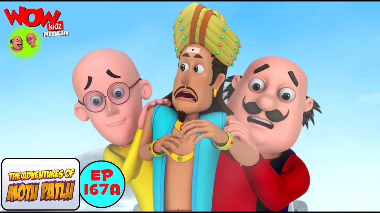 Mystery of a message - Motu Patlu dalam Bahasa - Animasi 3D Kartun | WowKidz Indonesia