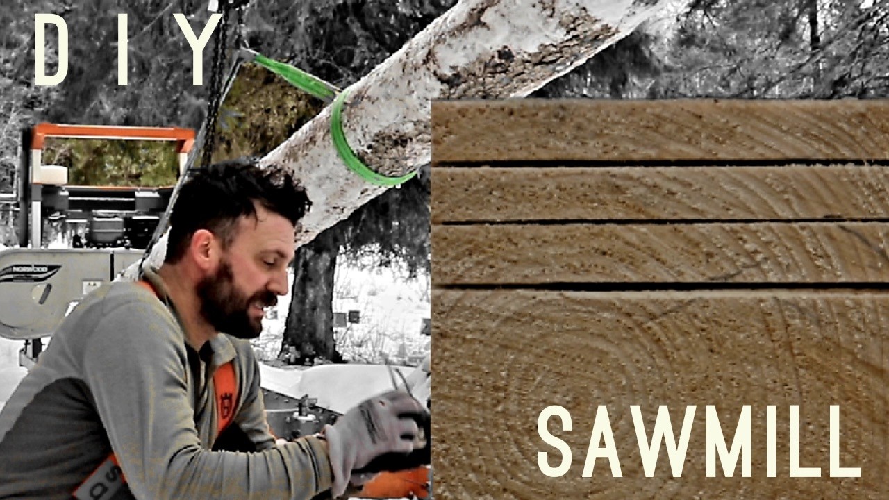 Homestead Made Lumber To Finish My Remote Cabin