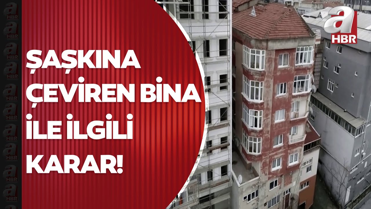 Günlerce tartışıldı! Görenleri şaşkına çeviren Bağcılar'daki bina için yıkım kararı! | A Haber