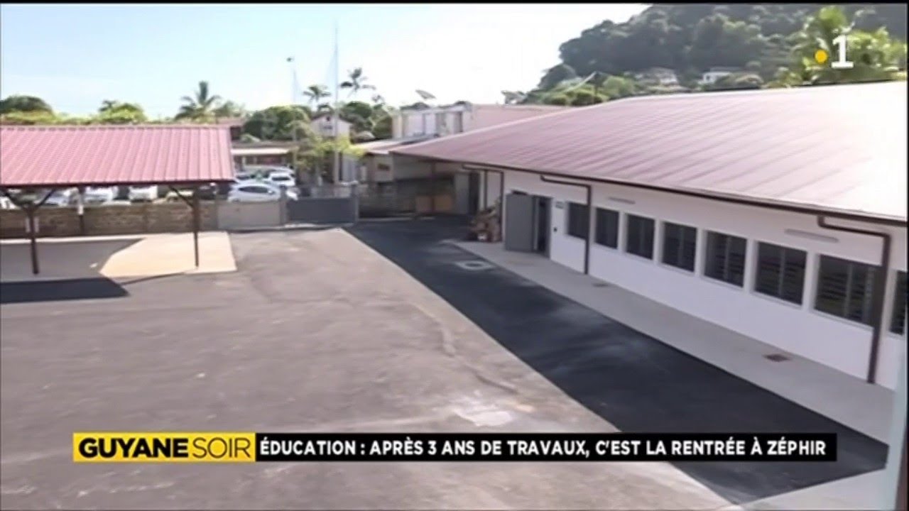 Education: après 3 ans de travaux , c'est la rentrée à  Zéphir