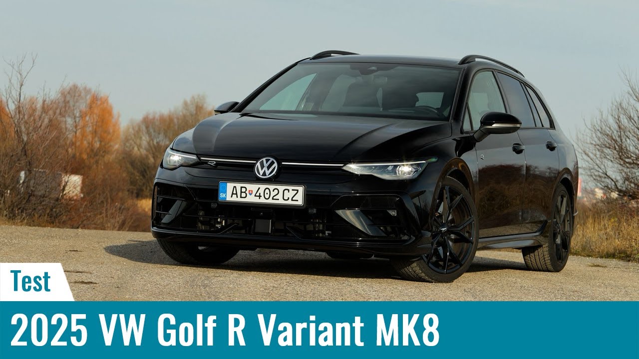 2025 VW Golf R Variant MK8.5 333 PS: Takéto autá nám budú chýbať