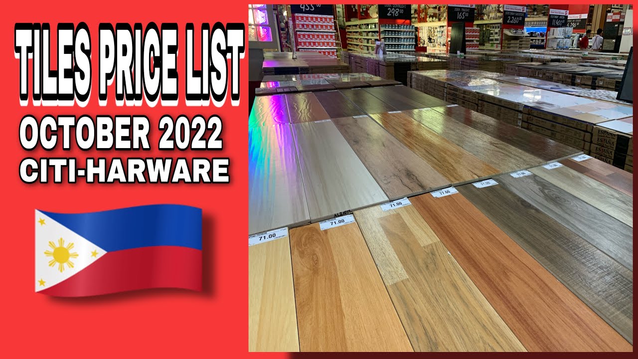 Citi-hardware Tiles Price List 2022 | Tiles Design | Bosdnai