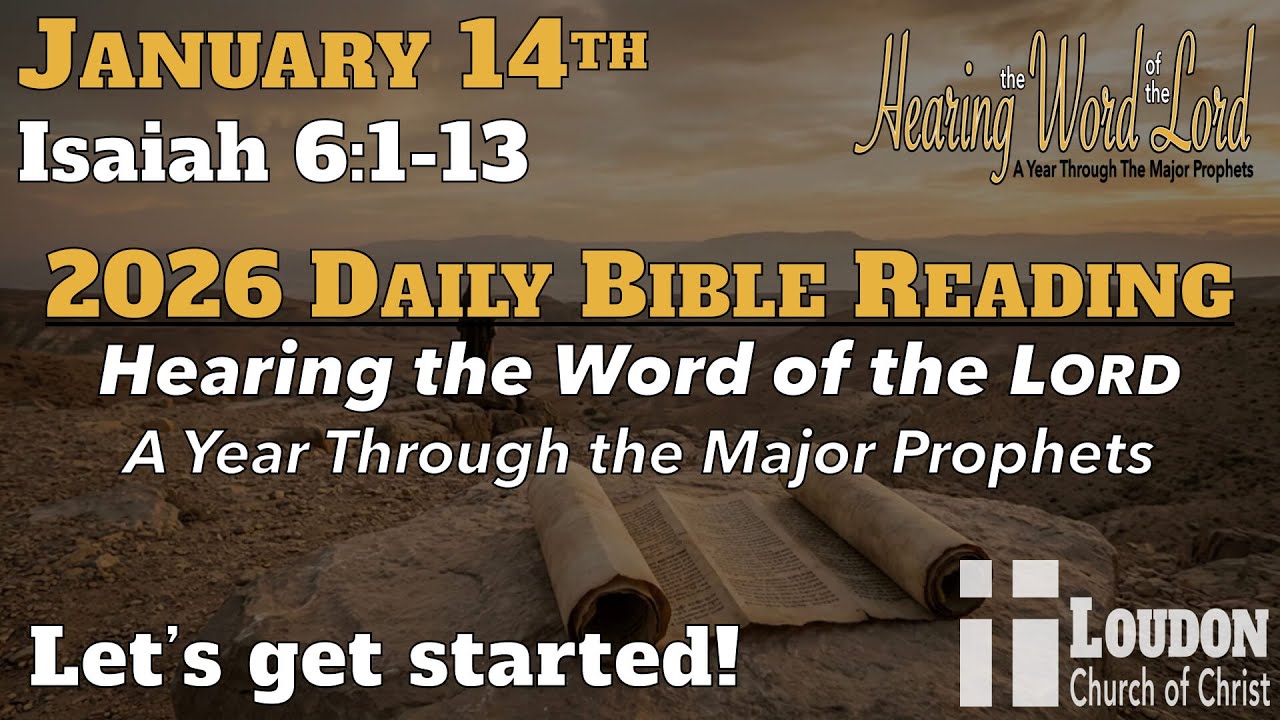 2026 Daily Bible Reading - January 14