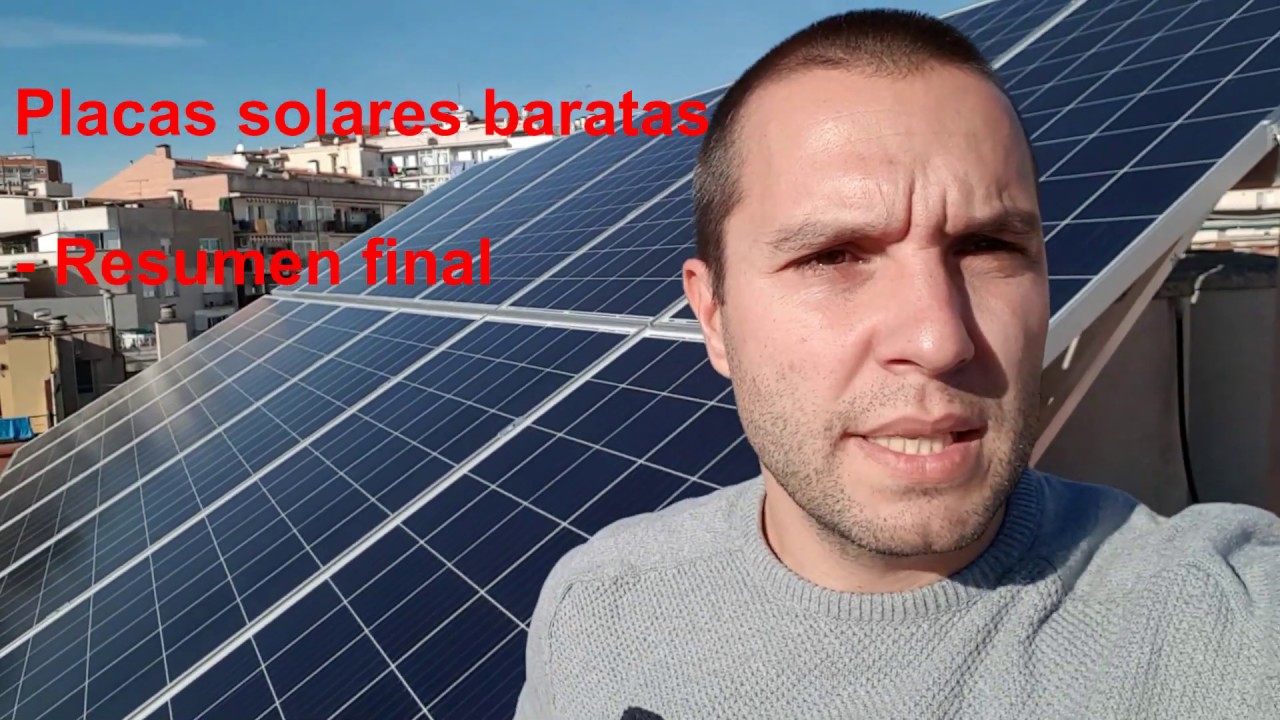 Placas solares Talesun, Inversor Fronius Primo y estructura Sunfer FV925 - Resumen final #3