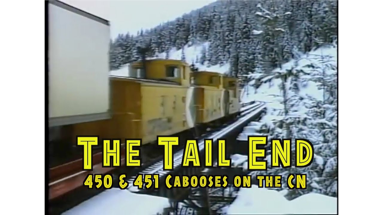 The Tail End   450 & 451 Cabooses on the CN