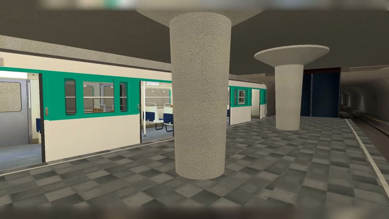 Trajet en MF67 [Metro Simulator Beta]