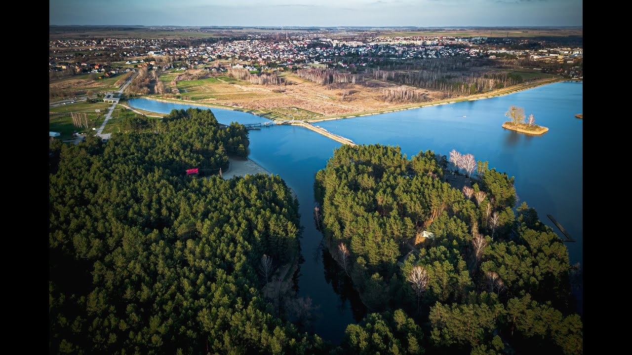 Janów Lubelski z lotu ptaka.