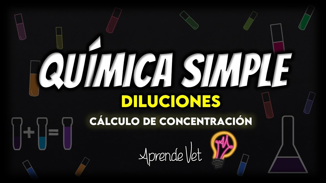 📋DILUCIONES y CÁLCULO DE CONCENTRACIÓN 📌Diluciones Seriadas Factor de dilución Química Biologica I