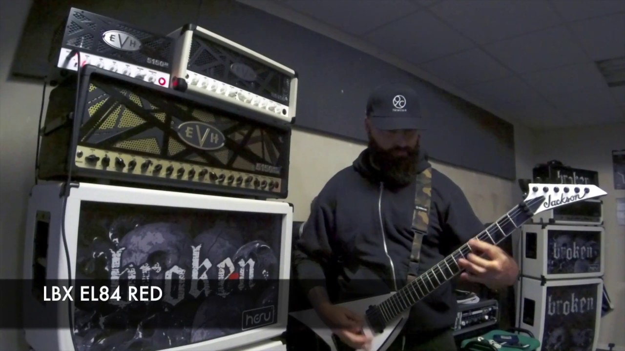 EVH 5150III EL34S VRS LBX EL84 VRS MINI 6L6 HEAD COMPARISON