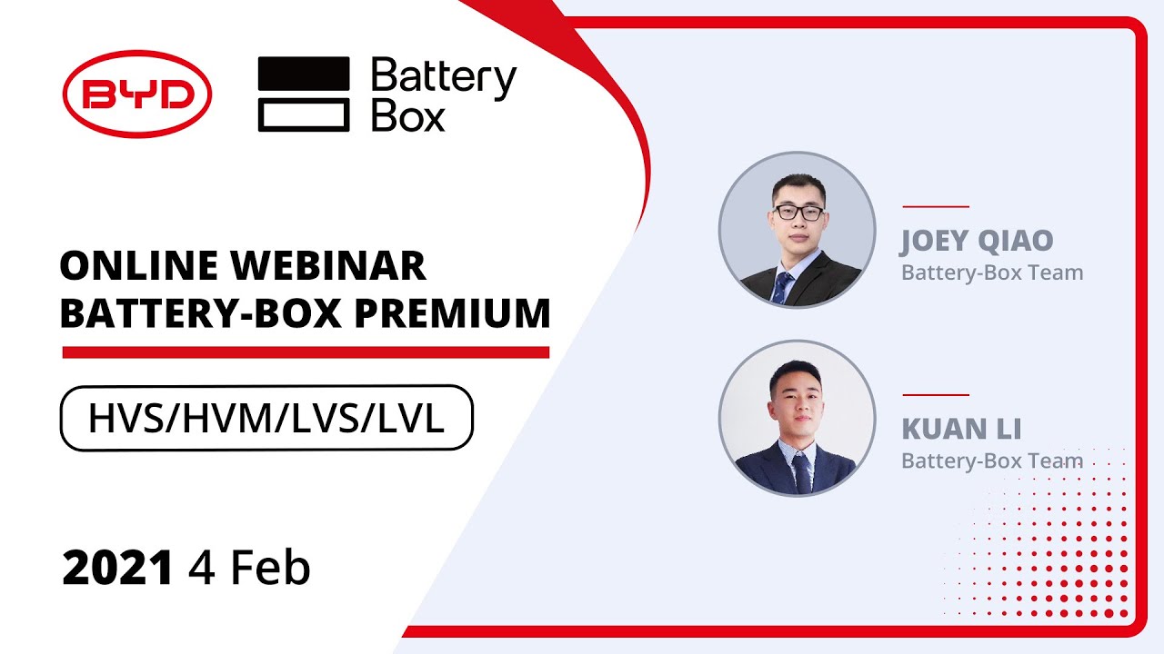 Battery Box Premium Installation Tips - Webinar Europe