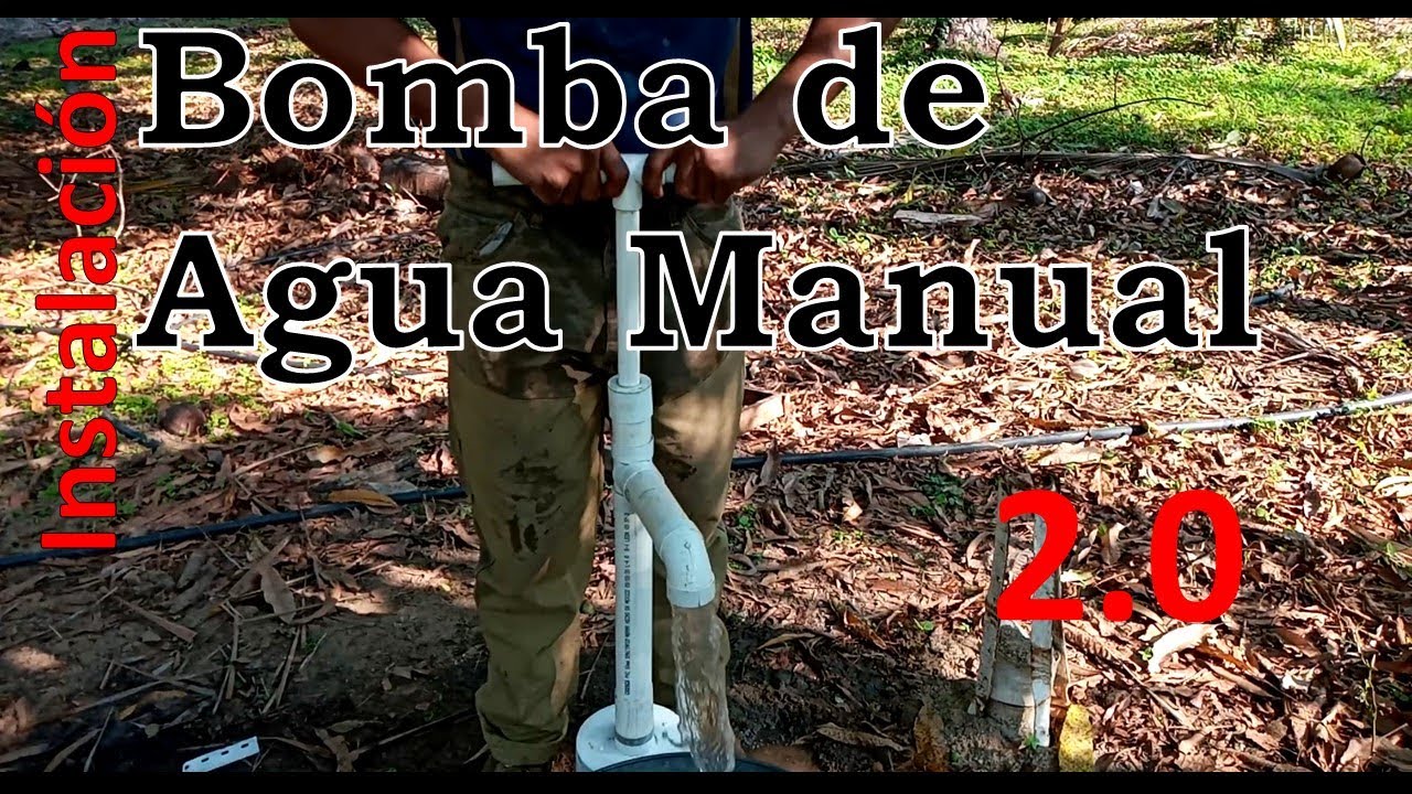 Instalación de Bomba de Agua Manual en Pozo Artesanal