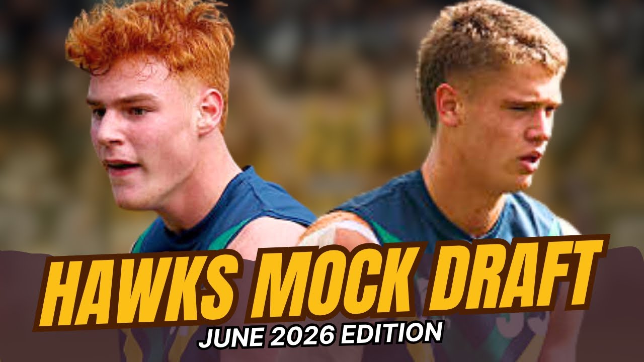2026 AFL Hawks Mock Draft: June Edition