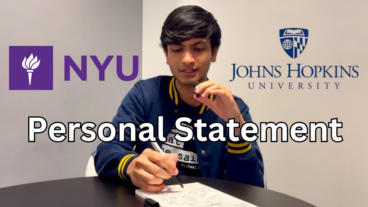 Personal Statement That Got Me Into Johns Hopkins (MEM) | Personal Statement vs SOP Explained