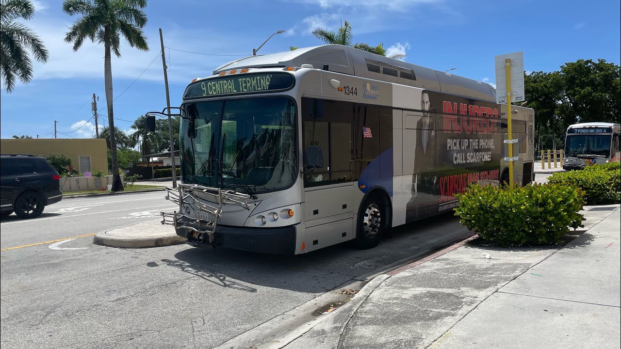 Broward County Transit: Ride On-Board 2013 NABI 40 LFW HEV #1344