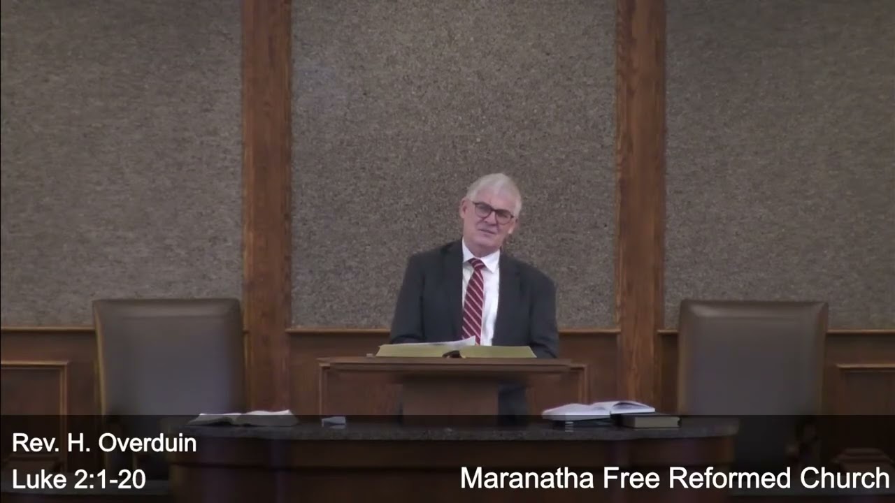 Meditating on the Adjectives in the Angel's Christmas Message | Luke2:10 | Rev.H.Overduin | Dec25