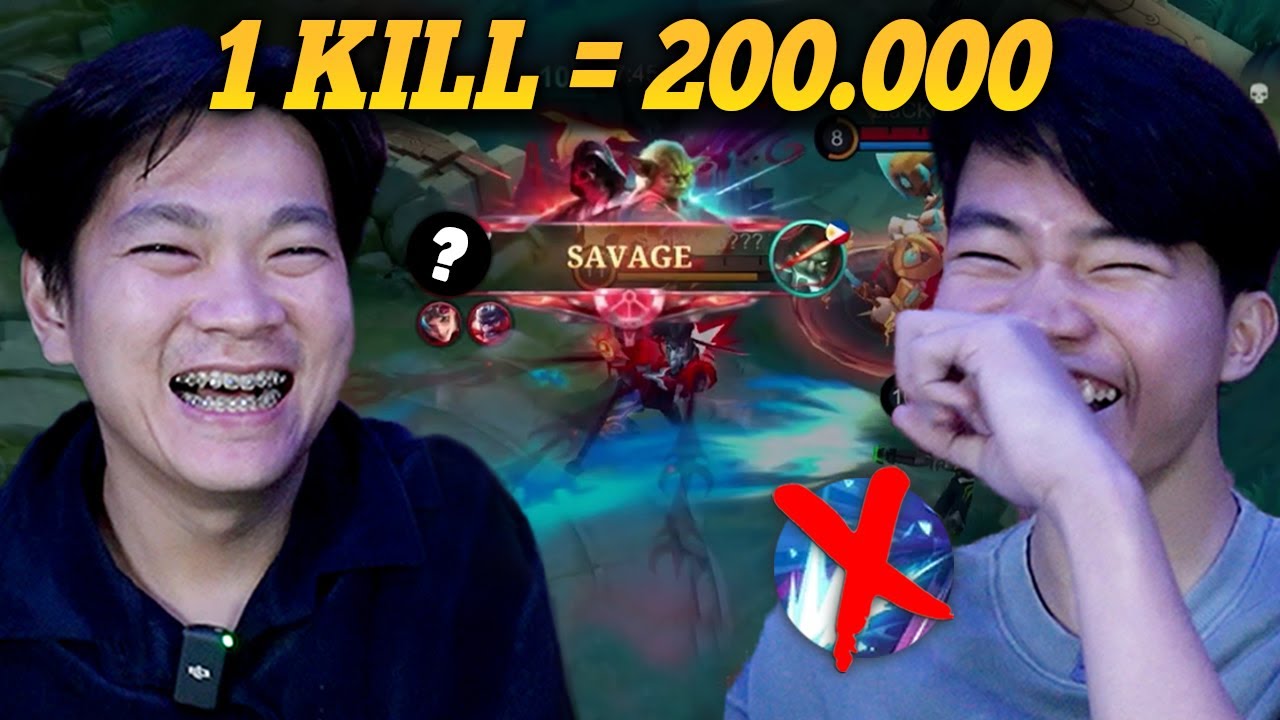Challenge Anavel Maen Alpha Tanpa Skill 1, Malah Dapet Savage?! - Mobile Legends