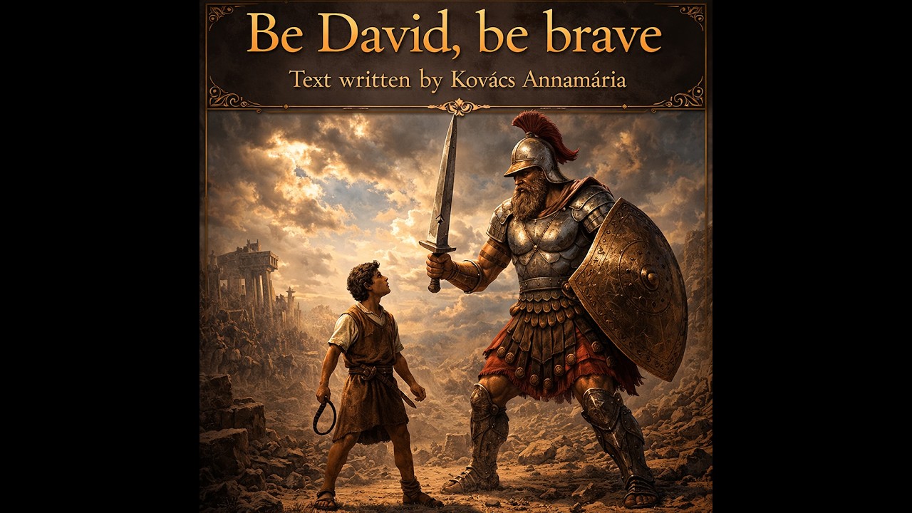 Be David, Be Brave - Anna & Josef Music | Christian Faith Song (Full Lyrics)