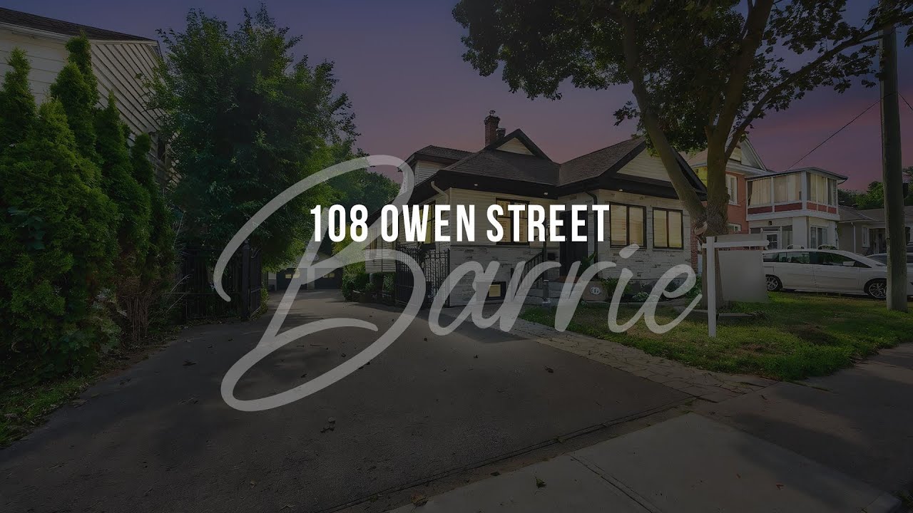 For Sale - 108 Owen Street Barrie