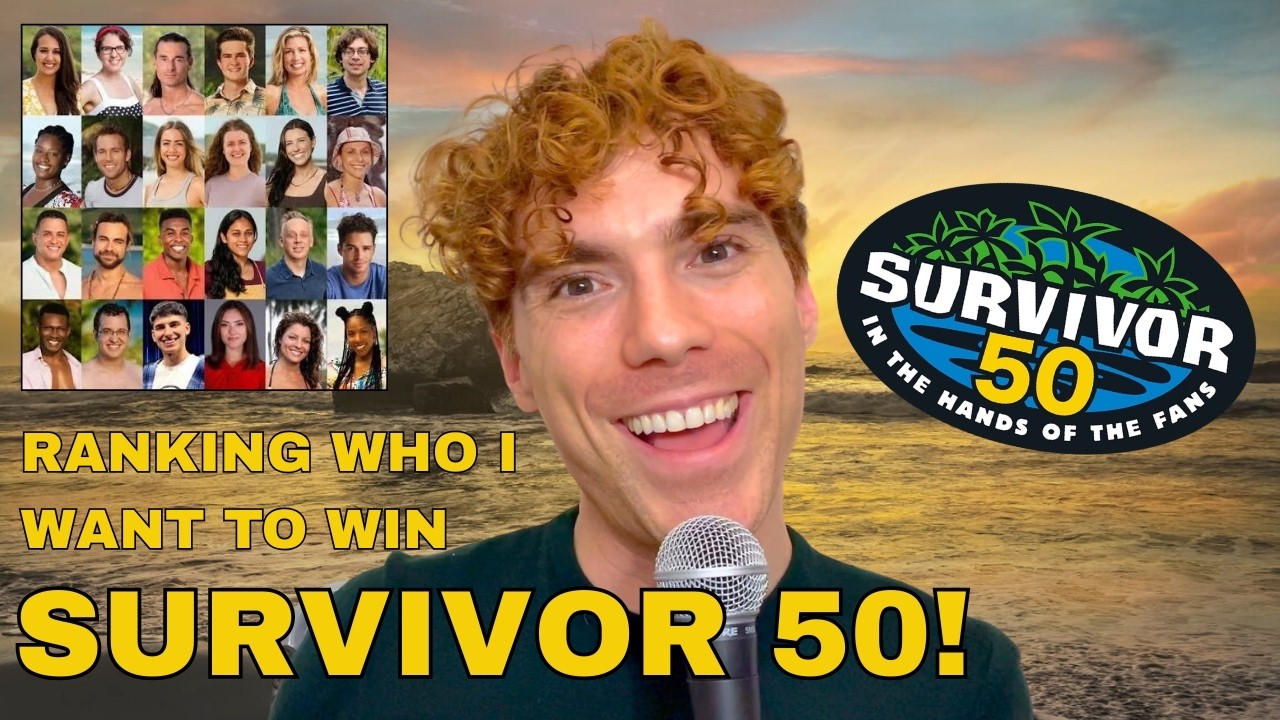 Ranking Who I'm Rooting for on SURVIVOR 50!