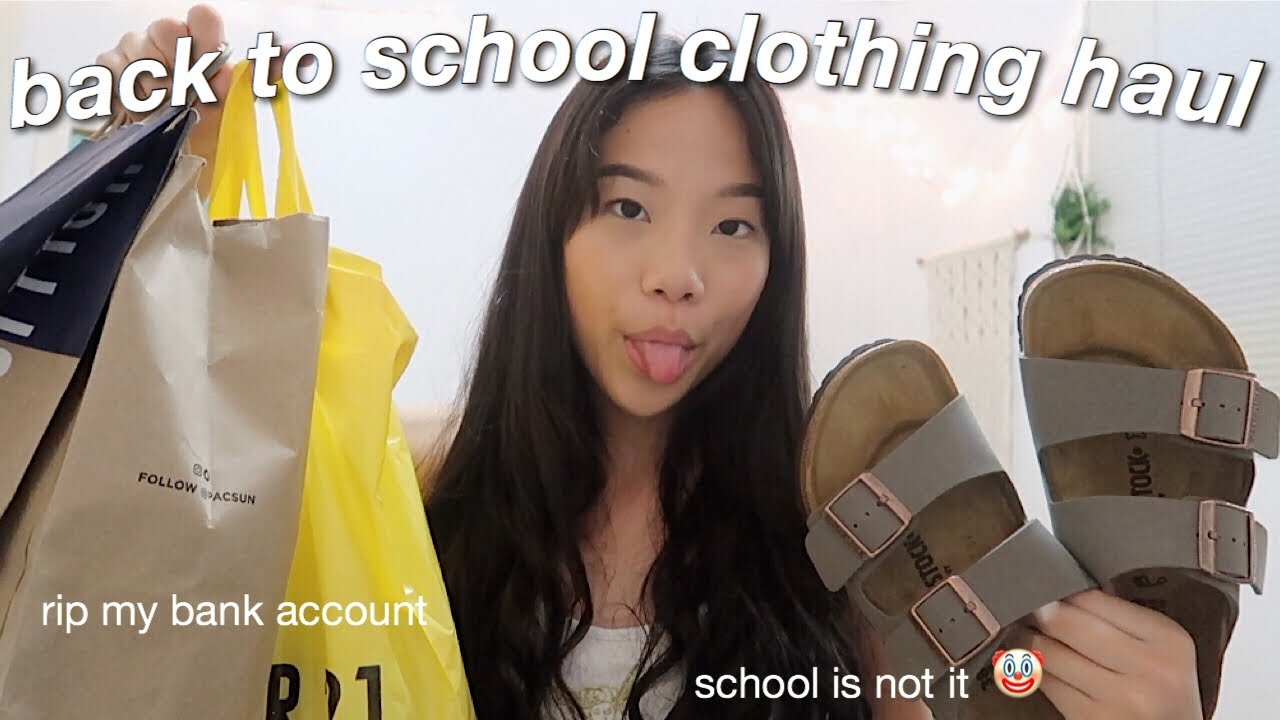 back to school clothing TRY ON HAUL 2019