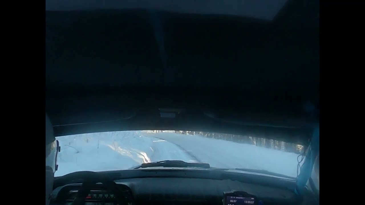 Rally Sweden sträcka 5