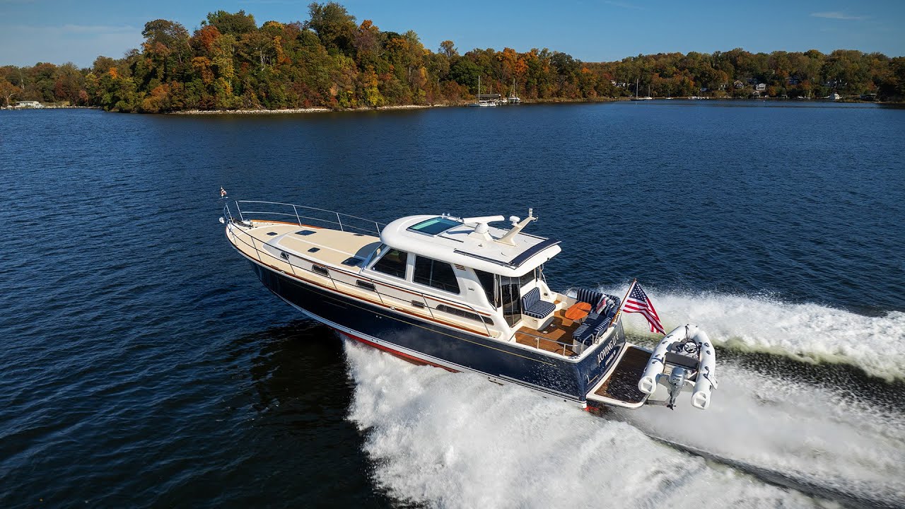 Sabre 48 Walkthrough Tour | Yacht/Boat Video Production by 410 Films
