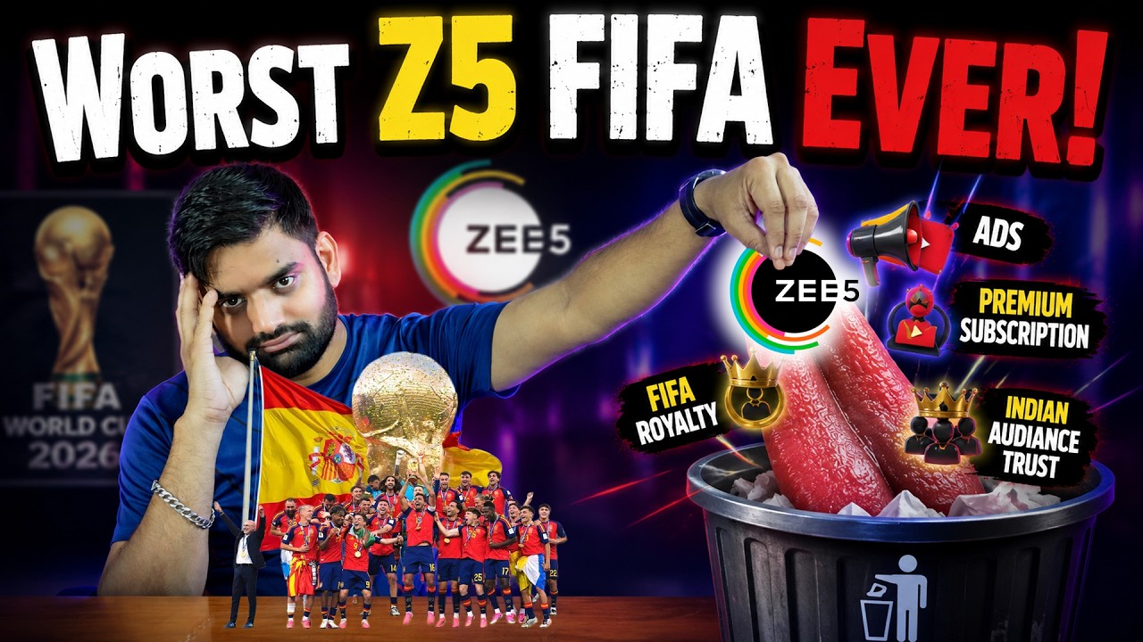 Worst ZEE5 FIFA World Cup Experience Ever! Premium But Ads, No 4K & Cancel Error 😡