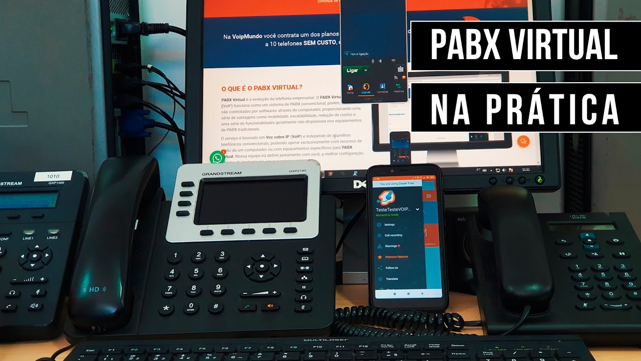 PABX VIRTUAL VoIPMundo - entendendo na prática como funciona.