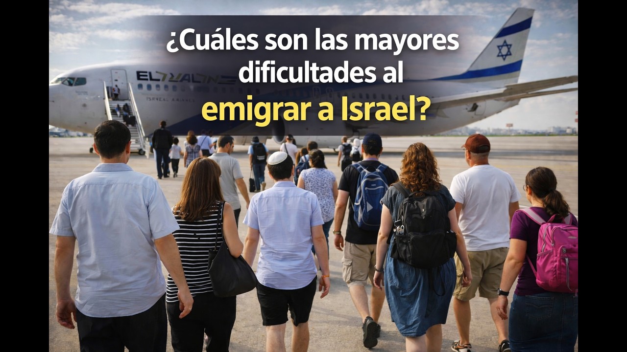 ¿Cuáles son las mayores dificultades al emigrar a Israel?