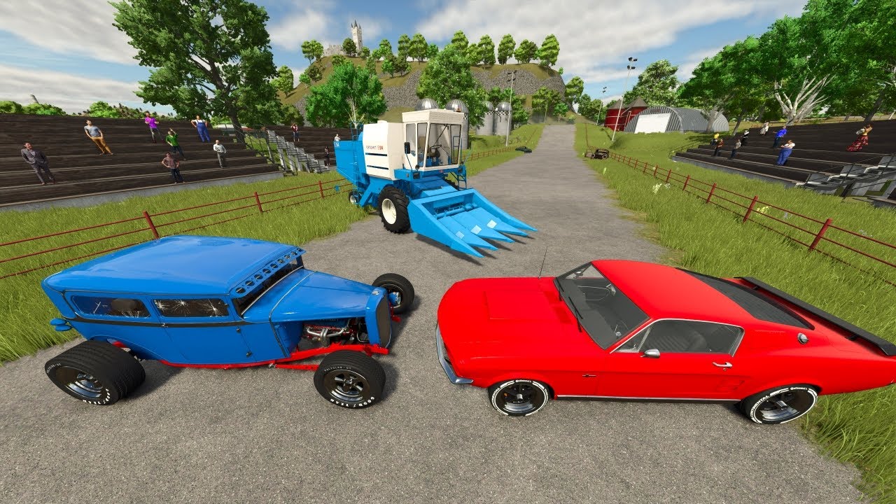 Racing a Farmer for His Harvester | Farming Simulator 25 | Back in my Day 8