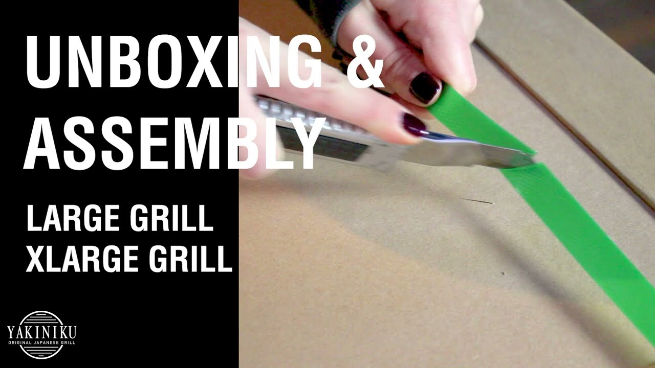 Asamblare gratar Kamado L si XL Yakiniku