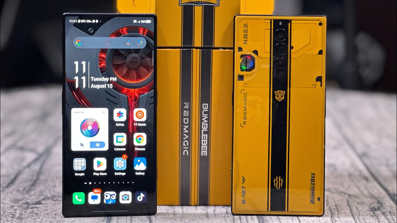 RedMagic 8S PRO PLUS BUMBLEBEE LIMITED EDITION / Самый мощный игровой телефон в мире