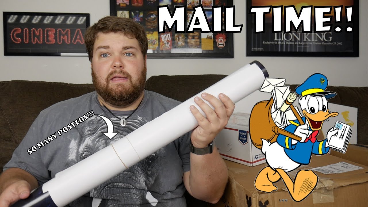 so...Many...POSTERS!! - Mail Vlogs