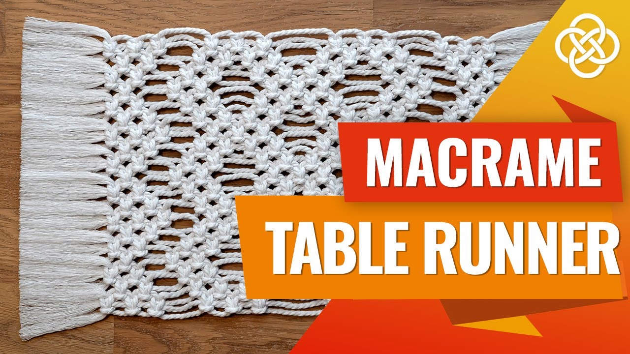 Салфетка в технике макраме | macrame DIY | Урок макраме для начинающих