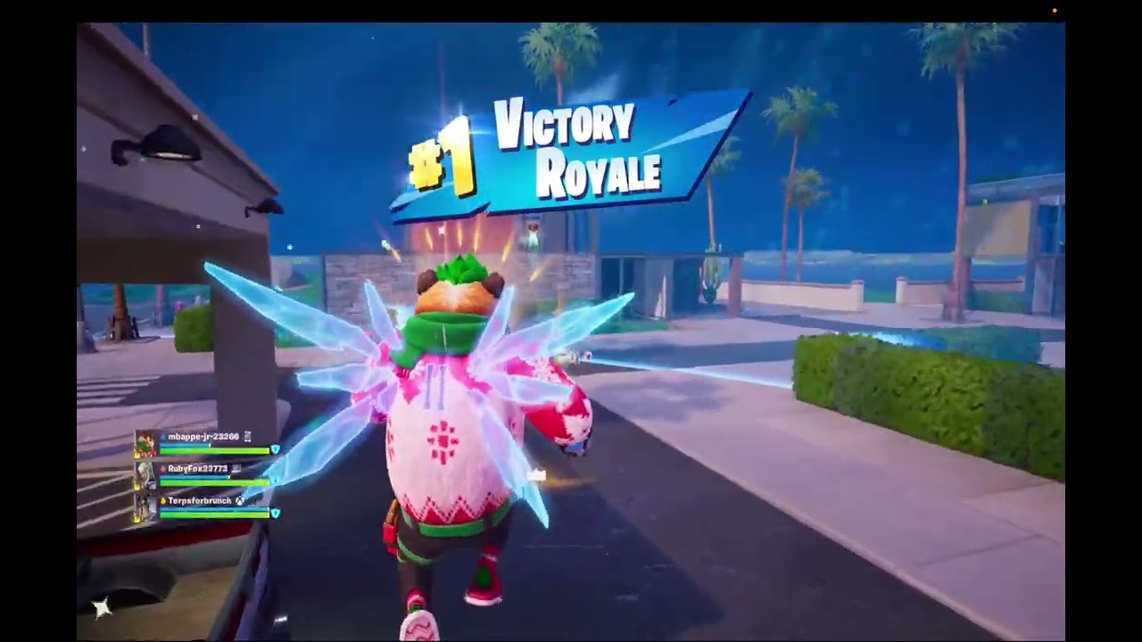 3-win streak blitz victory in fortnite (squard)