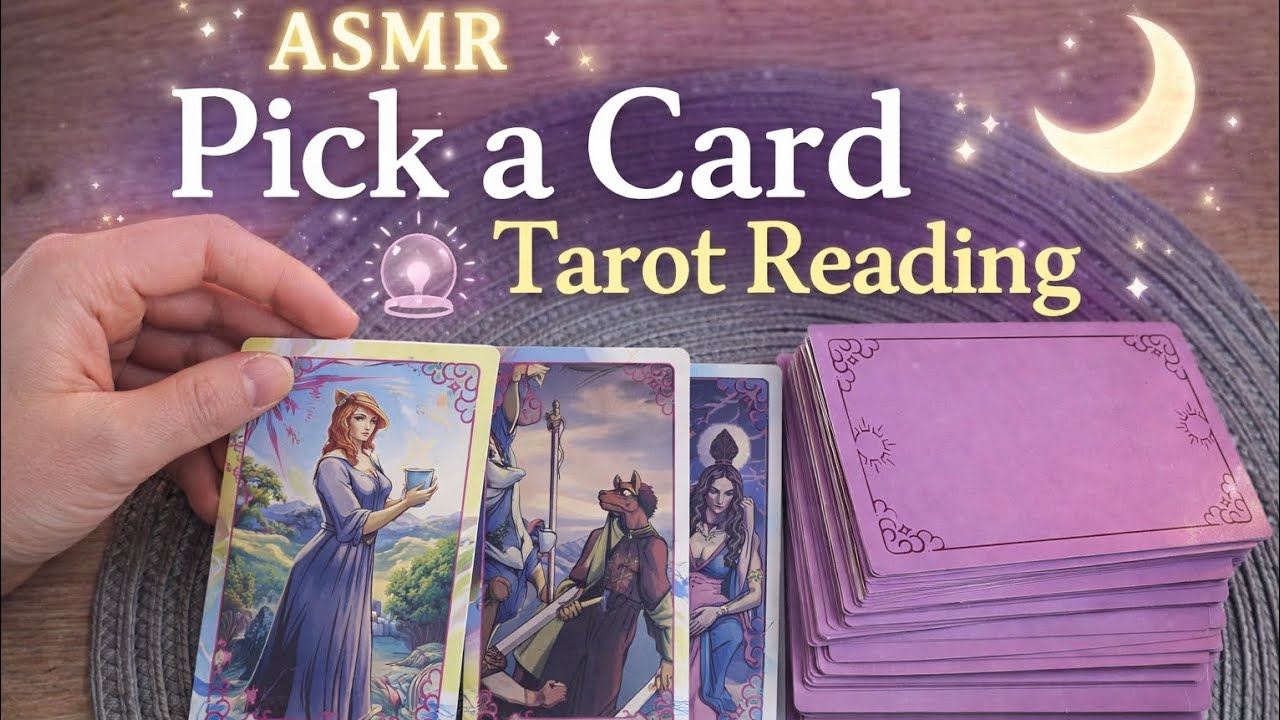 Relaxing Tarot Reading ASMR 🌙 Choose Your Card